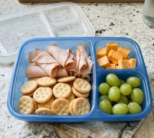 10. DIY “Snack Box” Lunch
