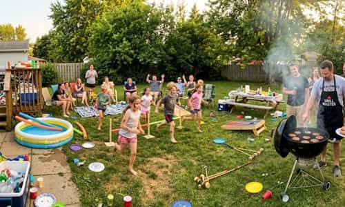 12. Backyard BBQ Olympics