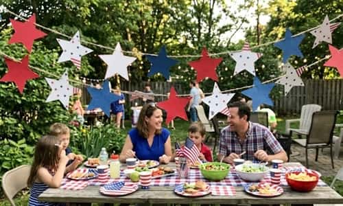 12. DIY Hanging Star Garland
