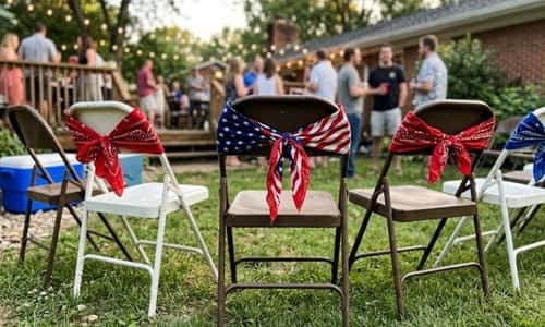 2. Bandana Chair Bows