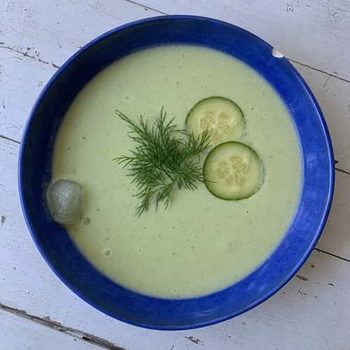 3. Cold Cucumber and Dill Soup