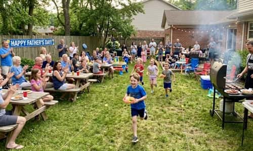 4. Build Dad's Dream Burger Relay