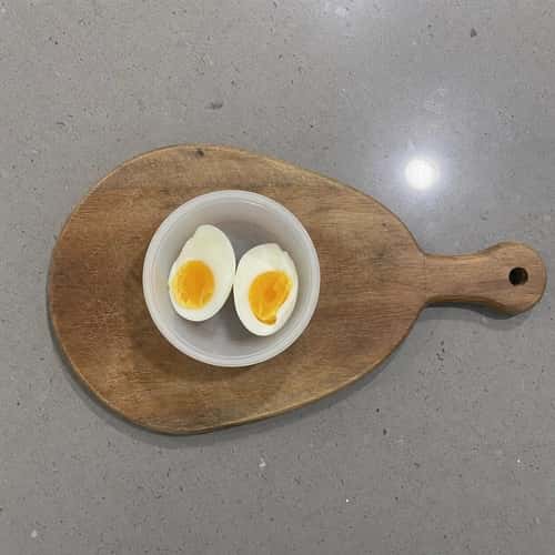 4. Plain Boiled Egg, Halved
