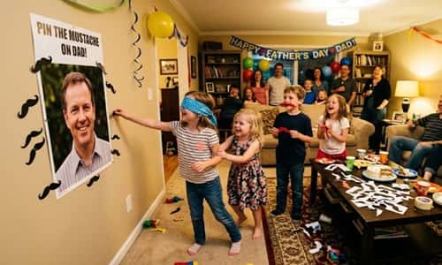 5. Pin the Mustache on Dad
