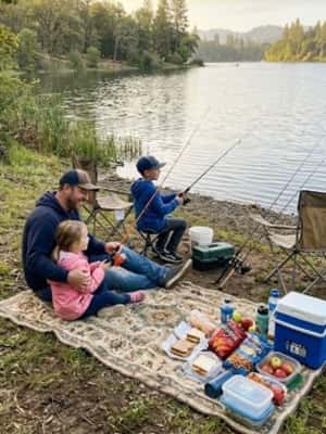 6. Fishing Picnic With Dad