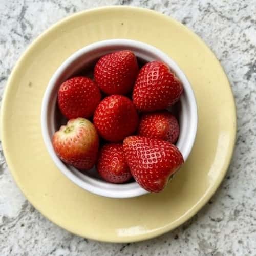 6. Plain Strawberries
