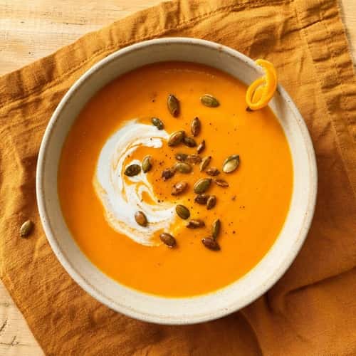 8. Ginger Carrot and Orange Soup