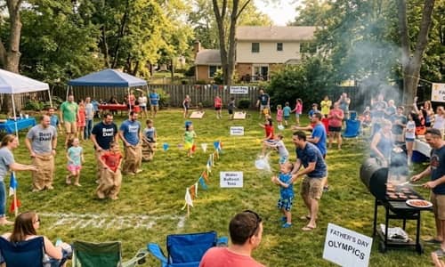 8. Mini Cookout Picnic Olympics