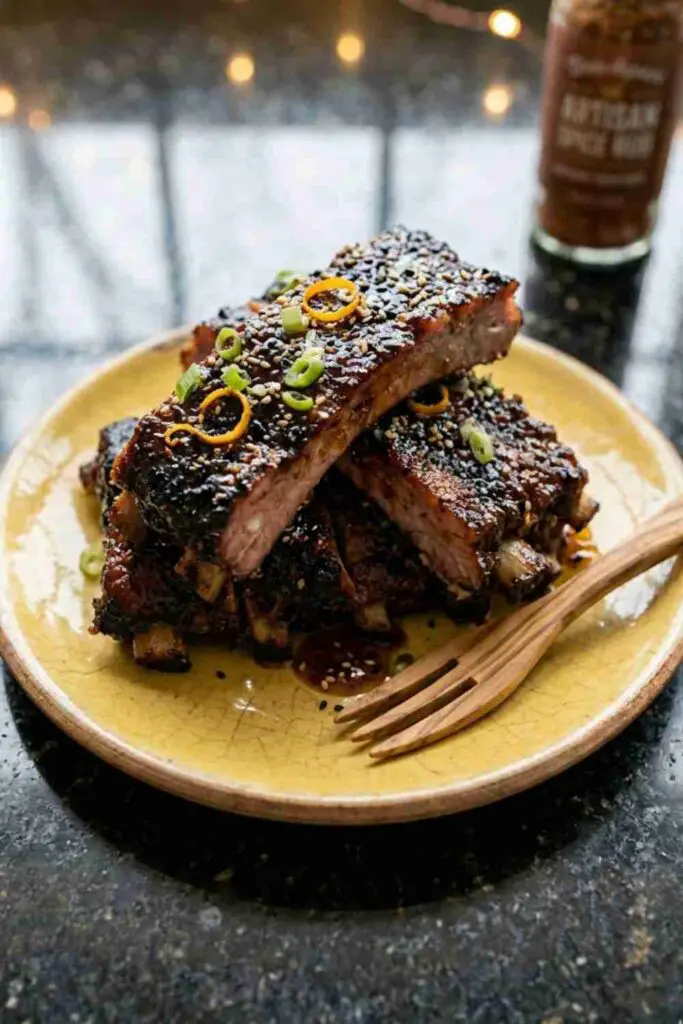 Asian pork ribs