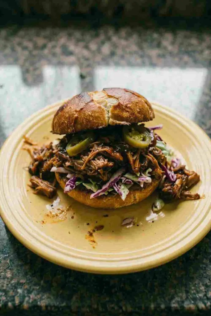 BBQ Pulled Jackfruit Sandwich