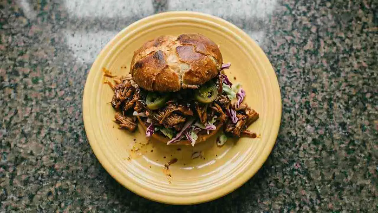 BBQ Pulled Jackfruit Sandwich - featured