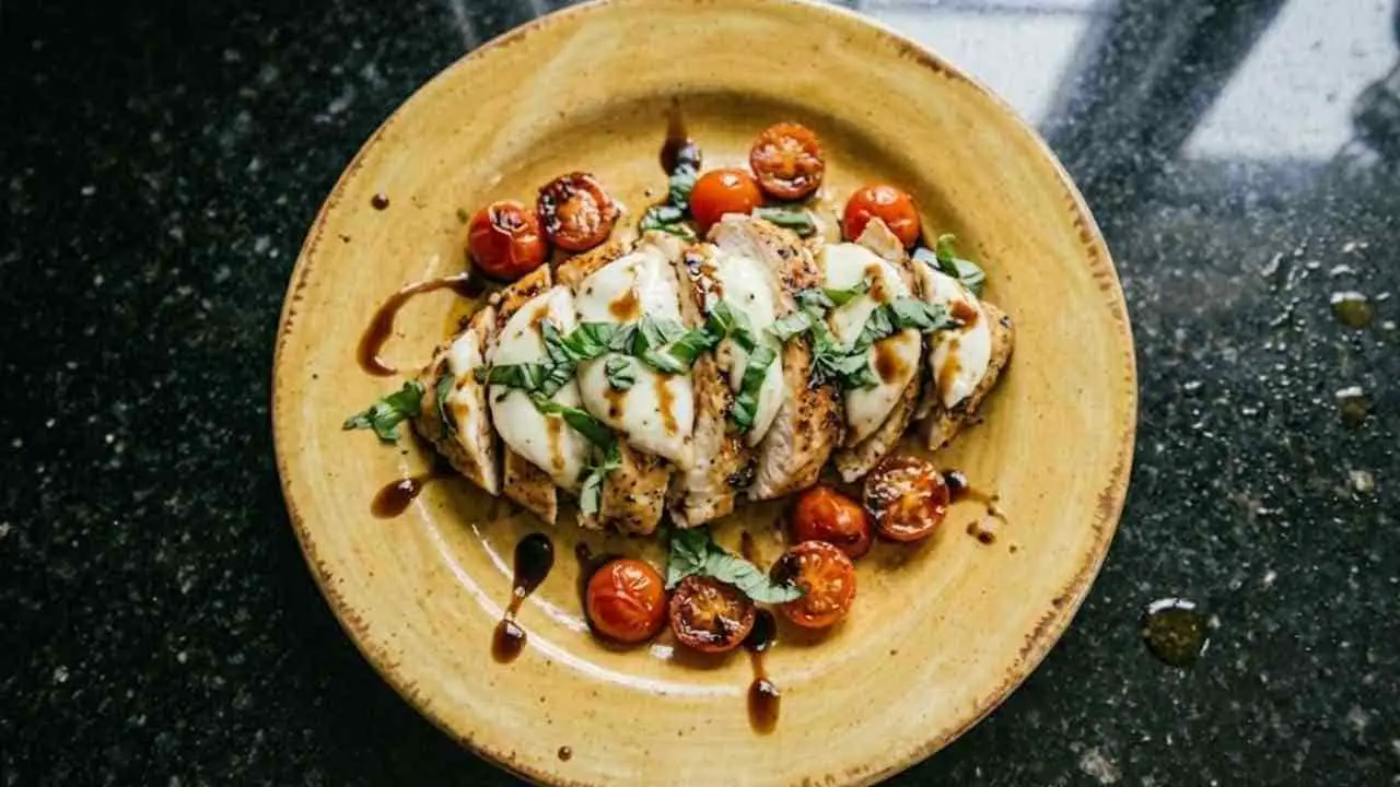 Chicken Caprese Recipe - featured