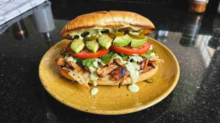 Chicken torta sandwich - featured