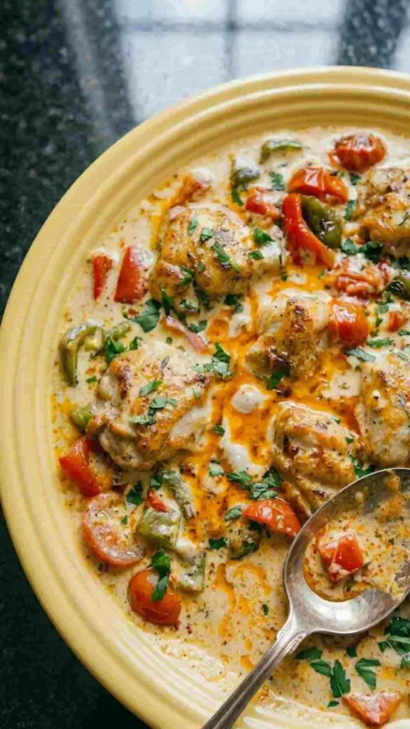 Creamy Turkish Chicken