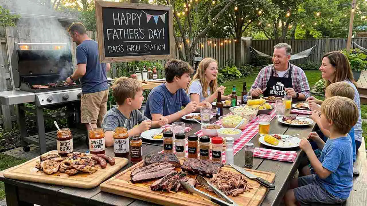 Father's Day Table Decoration Ideas - featured