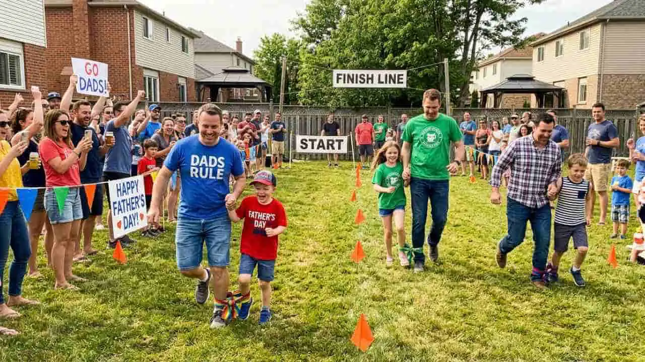 Fun Father's Day Party Games For Kids - featured