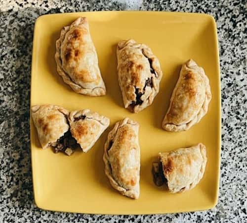 Ground Beef Empanadas Recipe - presented