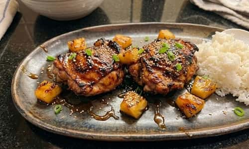 Hawaiian Huli Huli Chicken Recipe - completed