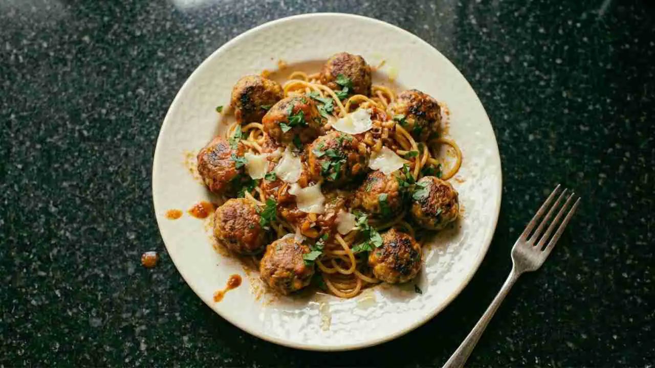 Italian Meatballs Recipe - featured