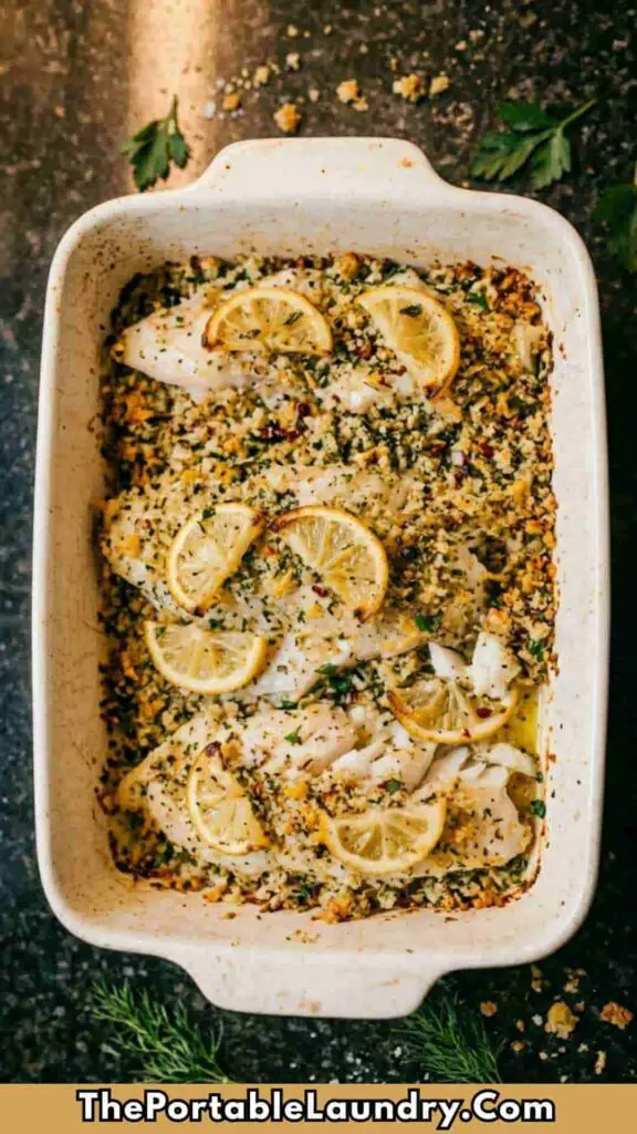 Lemon Herb Haddock Recipe
