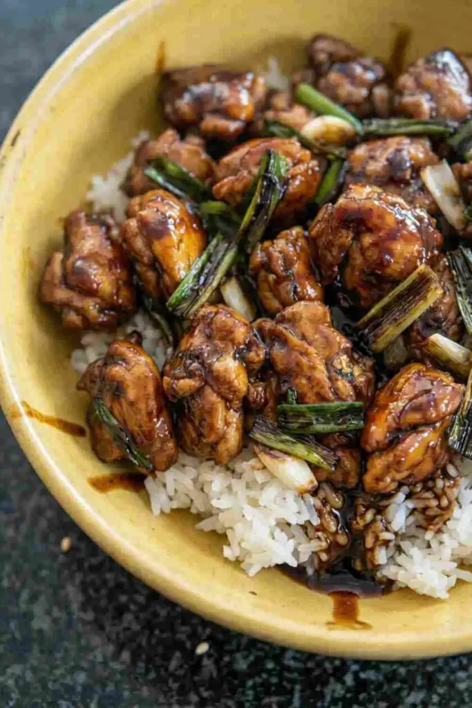Mongolian Chicken Thighs