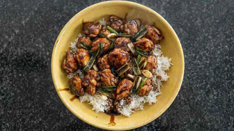 Mongolian Chicken Thighs - featured