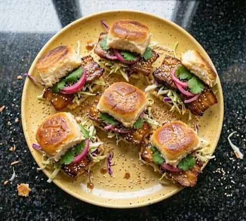 Pork Belly Sliders - completed