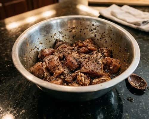 Prep The Chicken First