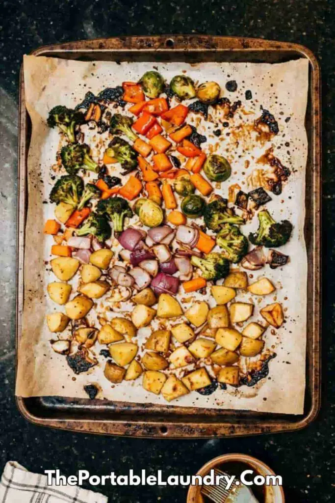 Sticky Maple-Chili Roasted Vegetable Recipe With Crispy Edges