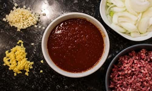 Step 1 - Prep The Sauce First