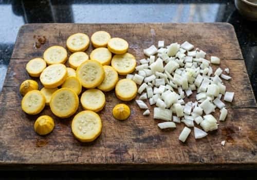 Step 1 - Slice and Prep the Vegetables