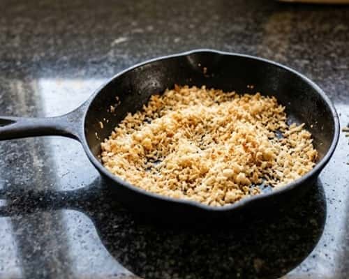 Step 1 - Toast The Panko First