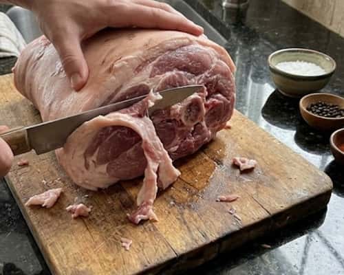 Step 1 - Trim the Pork Shoulder