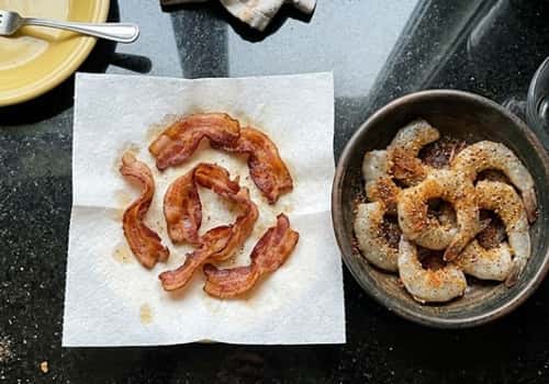 Step 2 - Half Cook The Bacon