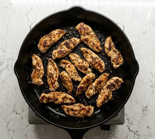 Step 2 - Season And Sear The Chicken