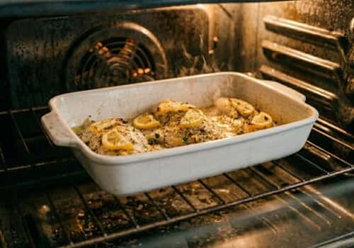 Step 4 - Bake the Haddock in Oven