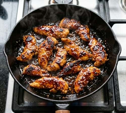 Step 4 - Cook the Chicken Until Slightly Charred