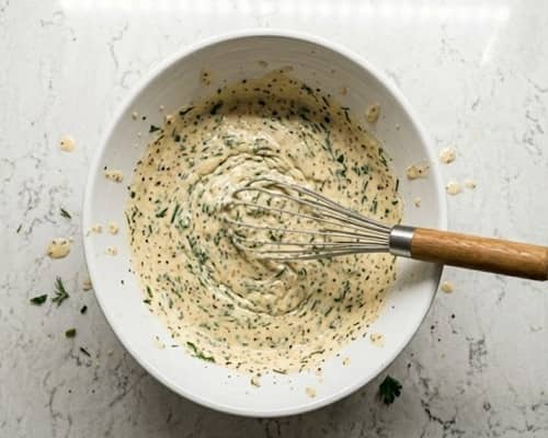 Step 4 - Make The Creamy Angel Sauce
