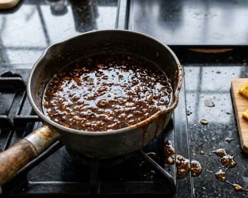 Step 4 - Make The Sticky Tamarind Orange Glaze