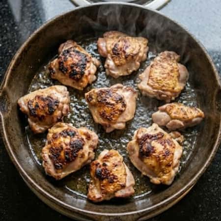 Step 4 - Sear The Chicken Hard