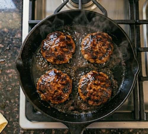 Step 5 - Cook the Turkey Burgers