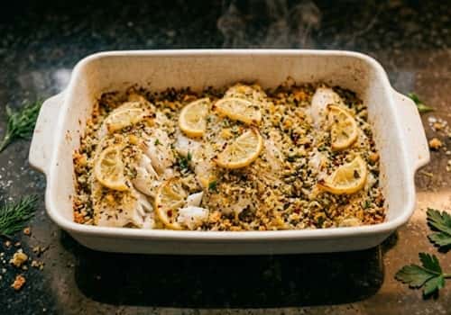 Step 5 - Finish with Crispy Herb Topping
