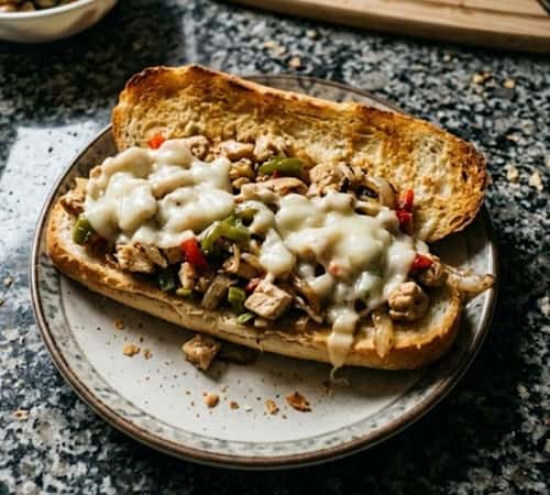 Step 5 - Load It Up With Chicken and Cheese