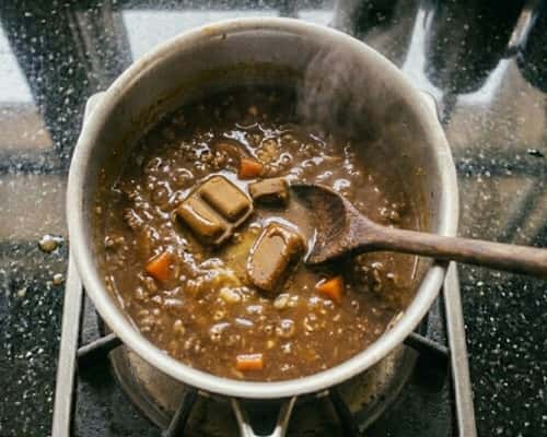 Step 5 - Melt In The Curry Roux