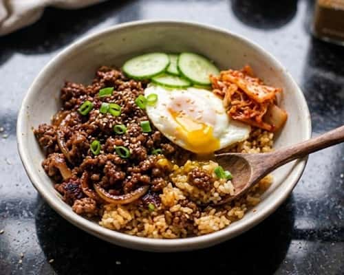 Step 7 - Build The Bulgogi Bowls