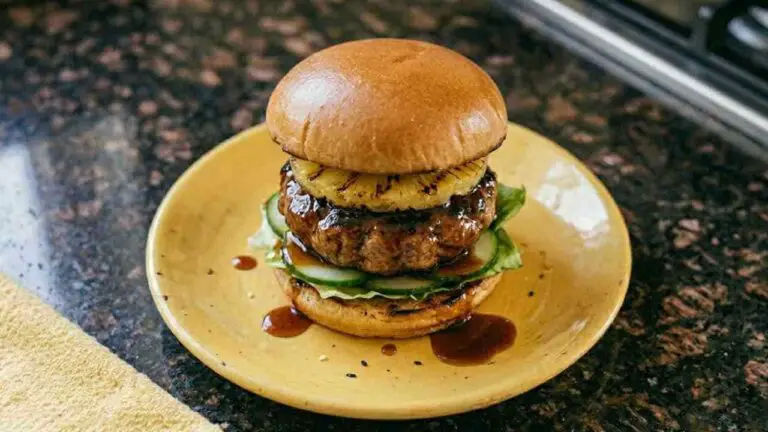 Teriyaki Turkey Burger Recipe - featured