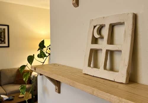 1. Moon Window Shelf Tile