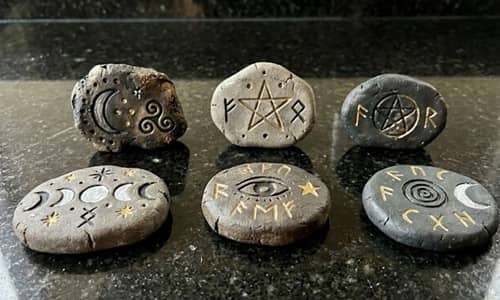 1. Moonlit Spell Stone Set