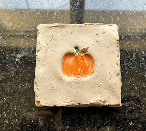 1. Pumpkin Patch Fingerprint Tiles