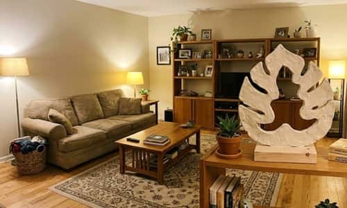 10. Negative-Space Leaf Sculpture
